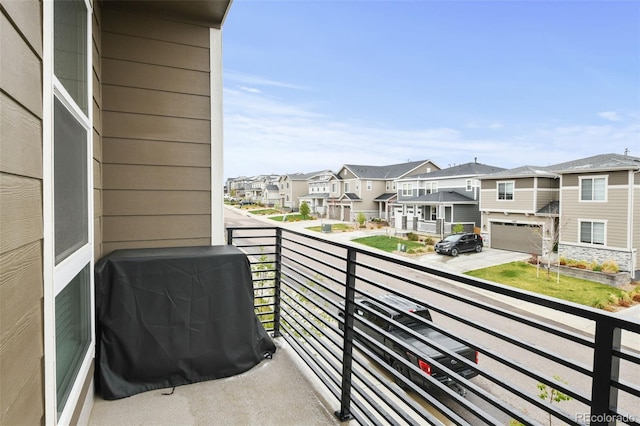 11350 W Grand Ave, Littleton, CO 80127 - balcony with grilling area and a residential view