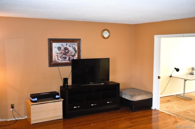 3548 S Hillcrest Dr Unit 2, Denver, CO 80237 - living room with wood finished floors