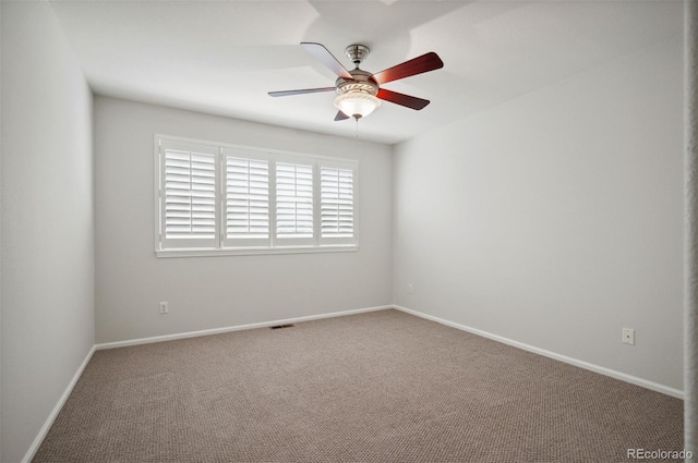 16690 Amberstone Way, Parker, CO 80134 - spare room featuring carpet and ceiling fan