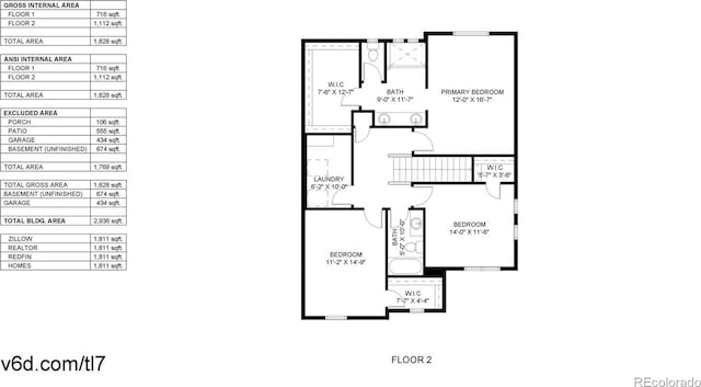 19000 E 55th Ave, Denver, CO 80249 - view of floor plan / room layout
