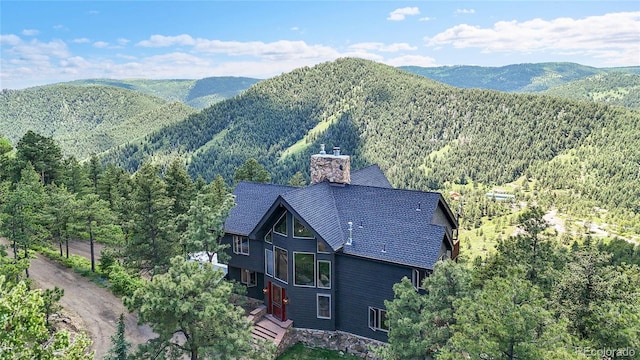 14980 Elk Mountain Trl, Littleton, CO 80127 - mountain view with a forest