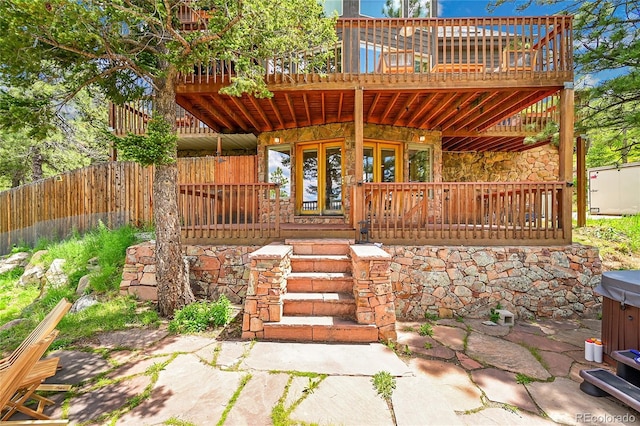 14980 Elk Mountain Trl, Littleton, CO 80127 - view of porch