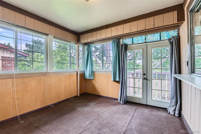 2122 S Yank Way, Lakewood, CO 80228 - unfurnished sunroom with french doors and plenty of natural light