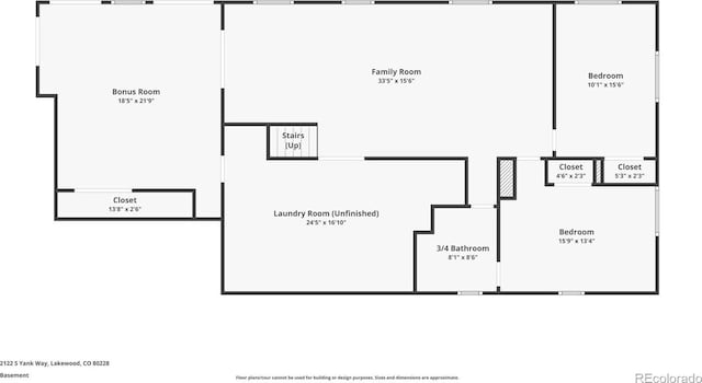 2122 S Yank Way, Lakewood, CO 80228 - view of home floor plan