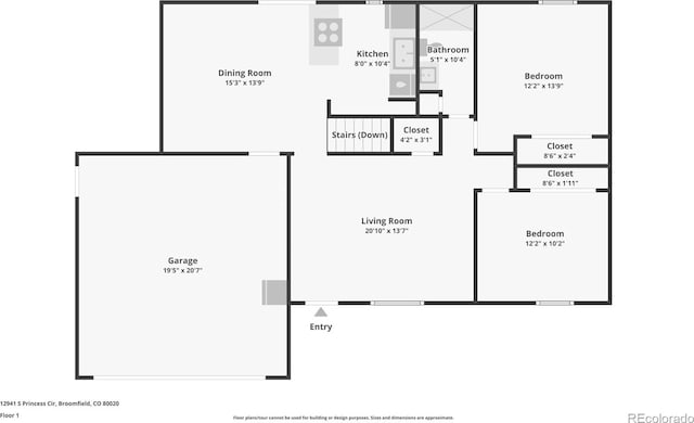 12941 S Princess Cir, Broomfield, CO 80020 - view of room layout