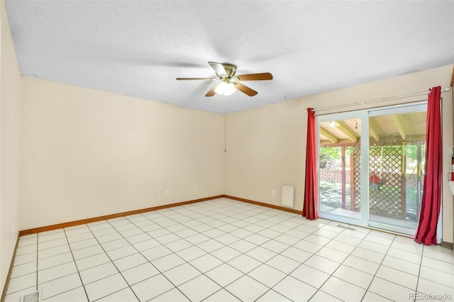 12941 S Princess Cir, Broomfield, CO 80020 - unfurnished room featuring a ceiling fan and a textured ceiling