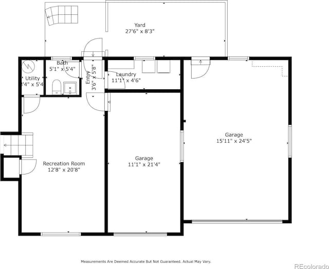 1905 S Linden Ct, Denver, CO 80224 - view of property floor plan