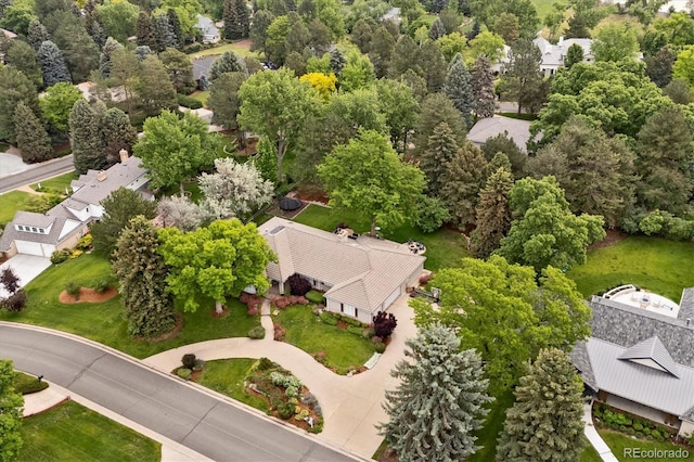 5340 S Logan Dr, Greenwood Village, CO 80121 - aerial view of residential area