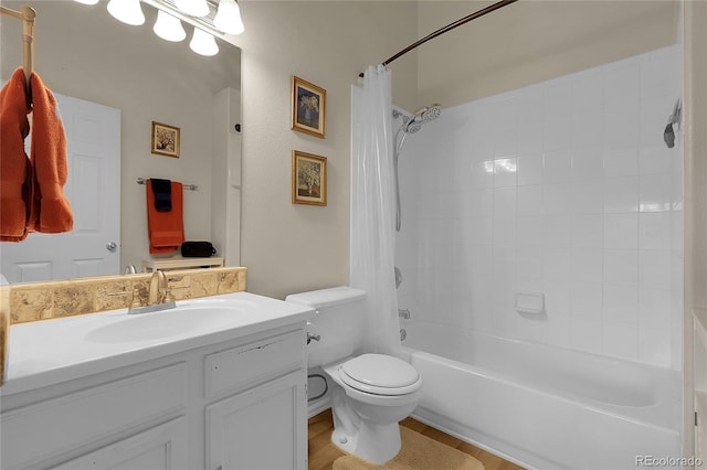 14496 E Tufts Pl Unit C, Aurora, CO 80015 - full bathroom featuring vanity and shower / bath combo with shower curtain