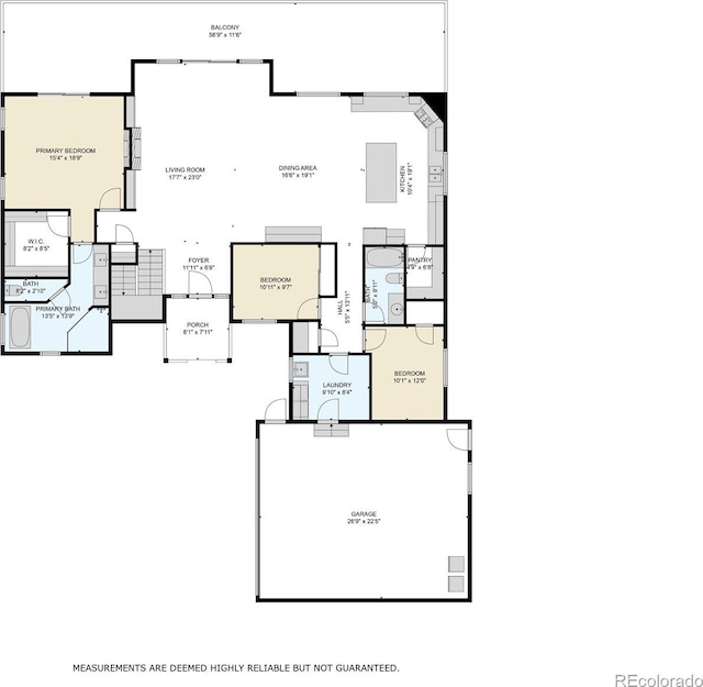 505 Rd P69, Bailey, CO 80421 - view of layout