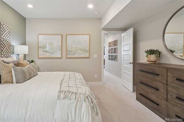 13334 Blue Amber Ct, Parker, CO 80134 - bedroom with light colored carpet and recessed lighting
