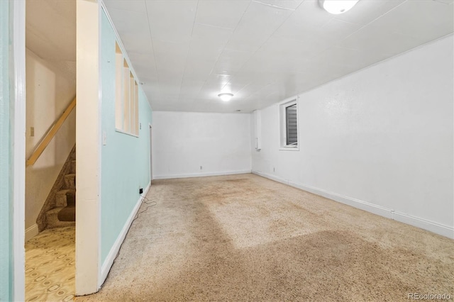 8137 Vanguard Dr, Denver, CO 80221 - finished basement with carpet floors and baseboards
