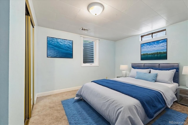 8137 Vanguard Dr, Denver, CO 80221 - carpeted bedroom with baseboards and multiple windows