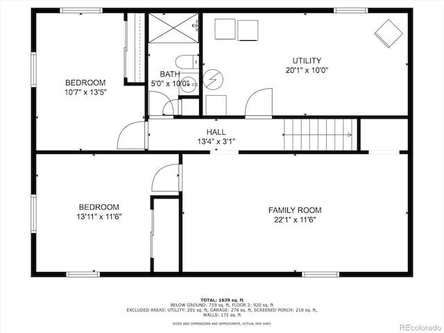 8137 Vanguard Dr, Denver, CO 80221 - home floor plan