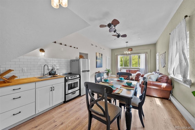 245 N County Highway 67, Sedalia, CO 80135 - dining area with light wood-type flooring