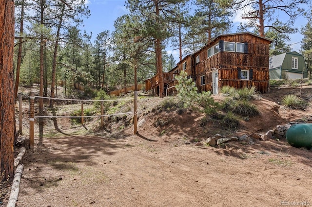 15535 S Elk Creek Rd, Pine, CO 80470 - view of yard