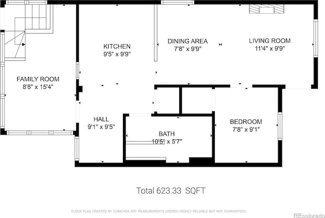 914 E Iowa Ave, Denver, CO 80210 - view of room layout