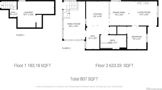 914 E Iowa Ave, Denver, CO 80210 - view of home floor plan