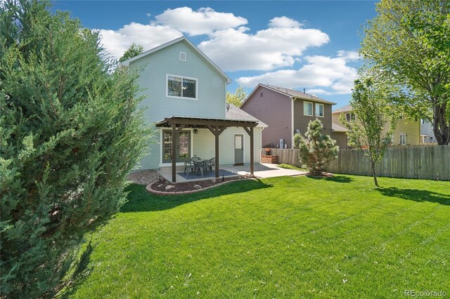 6142 Gorham St, Frederick, CO 80530 - back of house featuring a patio area