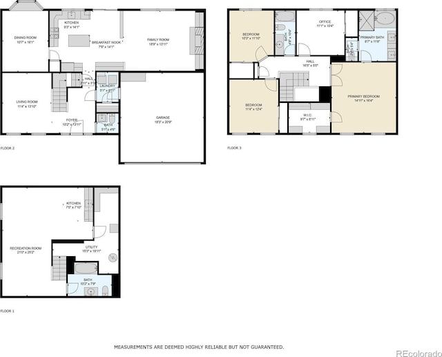 9954 Heywood St, Highlands Ranch, CO 80130 - home floor plan