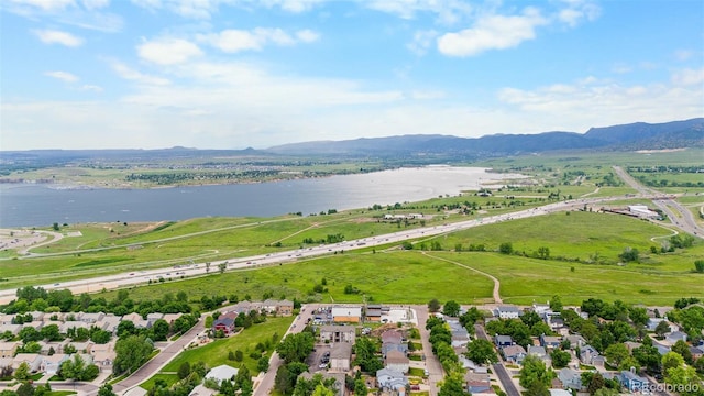 8544 S Upham Way, Littleton, CO 80128 - bird's eye view of a water and mountain view