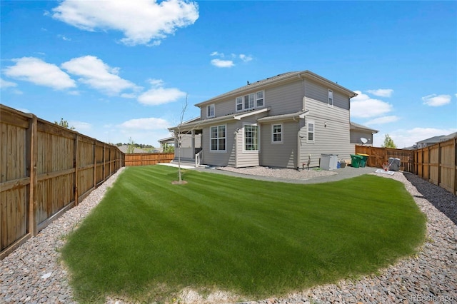 view of rear view of property