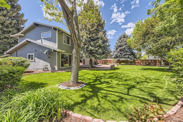 6338 S Oneida Ct, Centennial, CO 80111 - view of yard with a patio