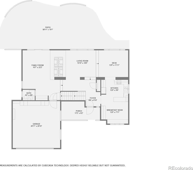 6338 S Oneida Ct, Centennial, CO 80111 - property floor plan