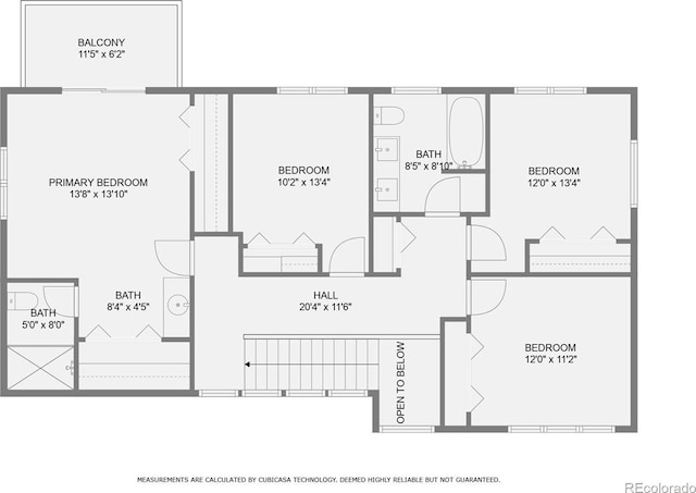 6338 S Oneida Ct, Centennial, CO 80111 - property floor plan