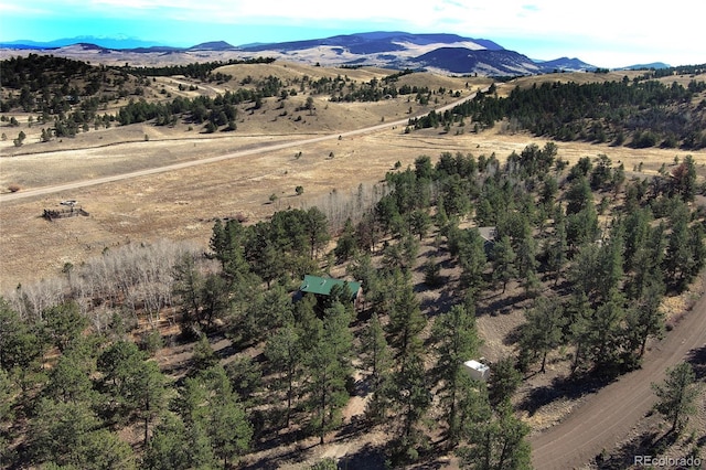 view of mountain feature