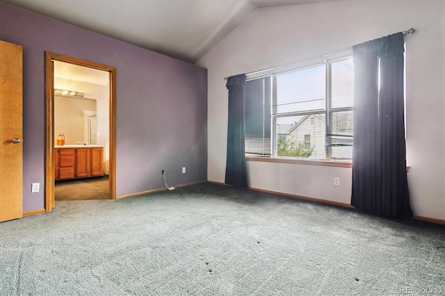 2780 S Cathay Ct, Aurora, CO 80013 - spare room with carpet floors and vaulted ceiling