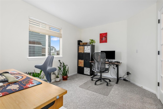 1540 Meachum Way, Erie, CO 80516 - carpeted home office featuring baseboards