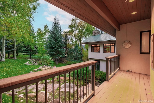 983 Beard Creek Rd, Edwards, CO 81632 - view of deck