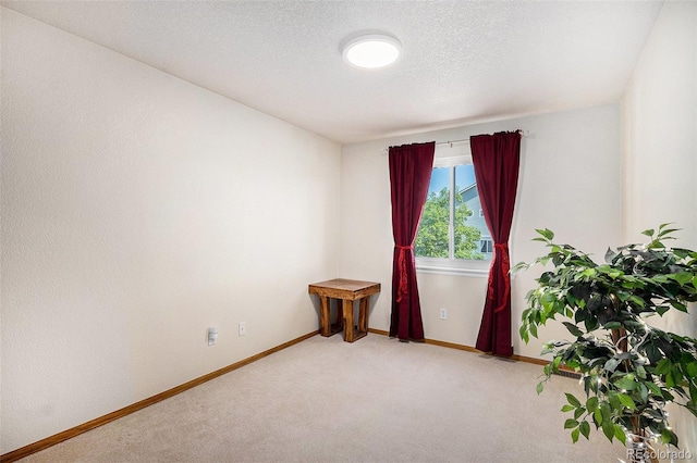 1325 Kingsfield St, Castle Rock, CO 80104 - carpeted empty room featuring baseboards and a textured ceiling