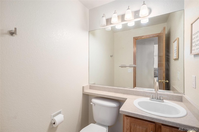 1325 Kingsfield St, Castle Rock, CO 80104 - half bath with toilet and vanity
