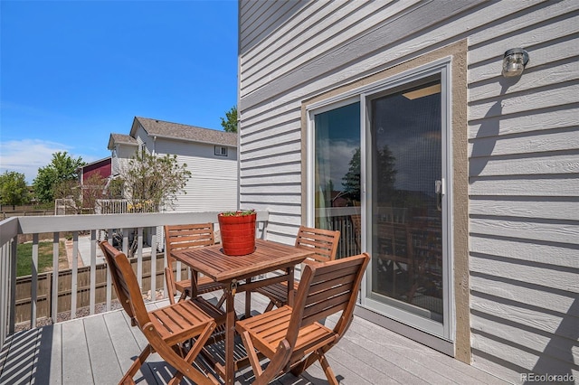 1325 Kingsfield St, Castle Rock, CO 80104 - view of wooden deck