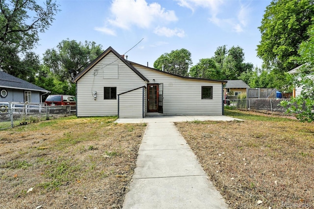 12 Marshall Pl, Longmont, CO 80504 - rear view of property featuring a patio area