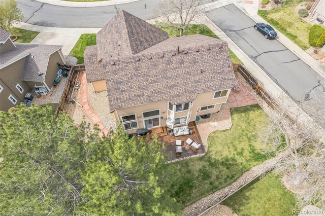 bird's eye view