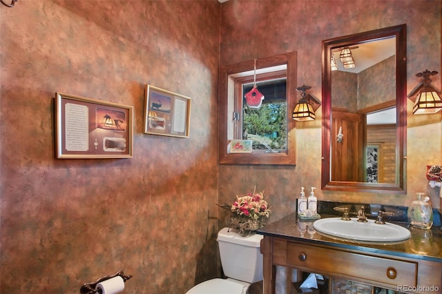 221 Columbine Pl, Woodland Park, CO 80863 - bathroom featuring toilet and vanity