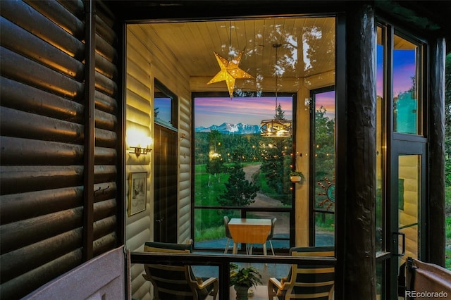 221 Columbine Pl, Woodland Park, CO 80863 - view of sunroom