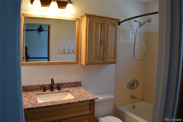 4585 Gatewood Dr, Colorado Springs, CO 80916 - bathroom with vanity and shower / bath combination