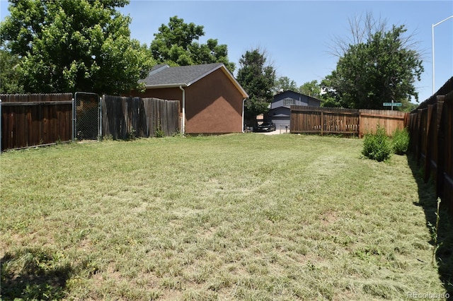 4585 Gatewood Dr, Colorado Springs, CO 80916 - view of fenced backyard