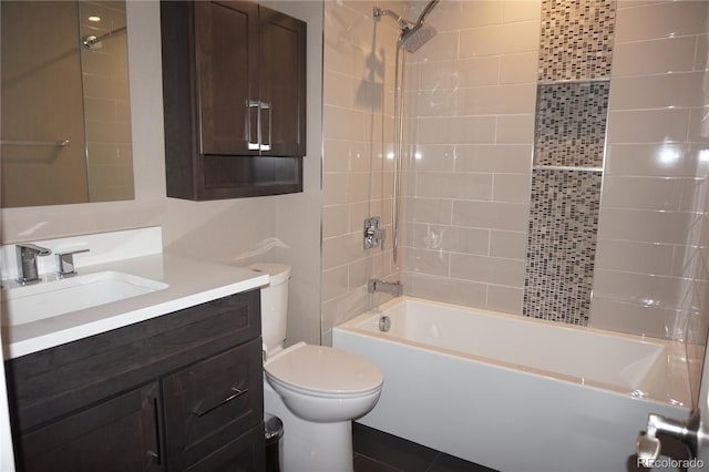 12033 E Harvard Ave Unit 208, Aurora, CO 80014 - bathroom with washtub / shower combination and vanity