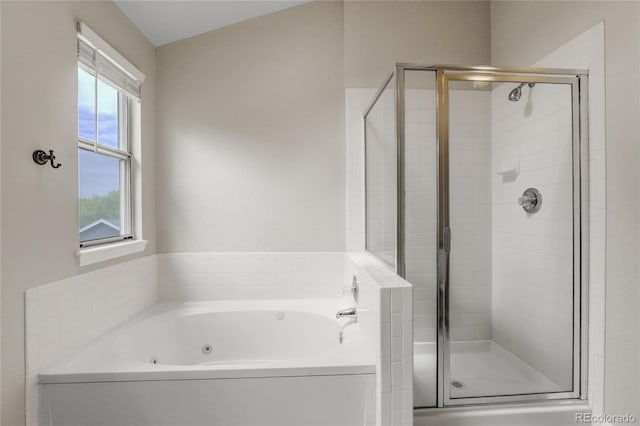 6735 W 97th Cir, Westminster, CO 80021 - full bathroom featuring a shower stall and a whirlpool tub