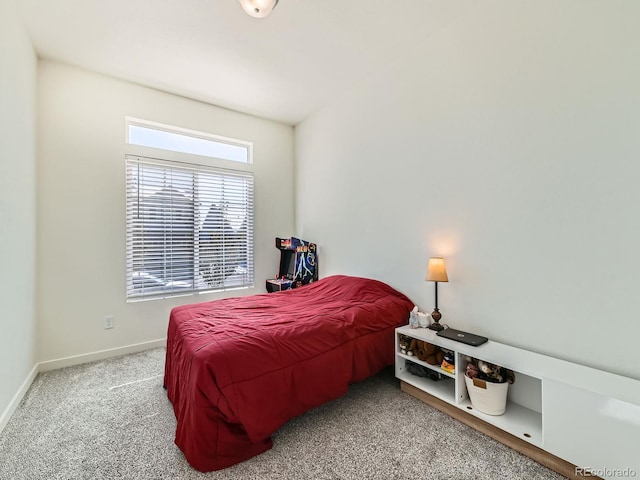 bedroom with carpet flooring