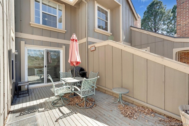 7707 S Curtice Way Unit D, Littleton, CO 80120 - view of wooden deck