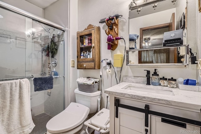 6314 S Johnson St, Littleton, CO 80123 - full bath featuring vanity and a stall shower