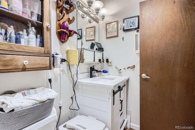 6314 S Johnson St, Littleton, CO 80123 - half bath with vanity and toilet