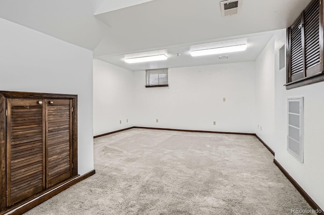 6314 S Johnson St, Littleton, CO 80123 - below grade area featuring carpet