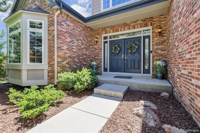 16498 E Lake Dr, Centennial, CO 80016 - property entrance with brick siding